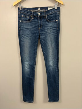 Rag & Bone Colour Parliament Dark Wash Skinny Women's Jeans Size 29